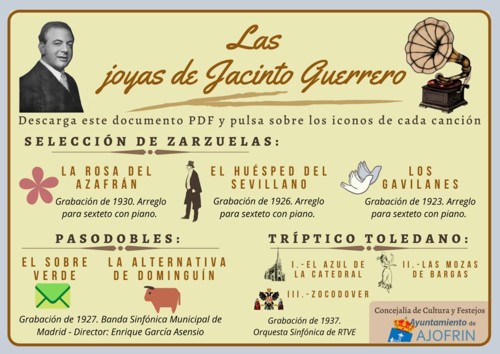 Las joyas de Jacinto Guerrero